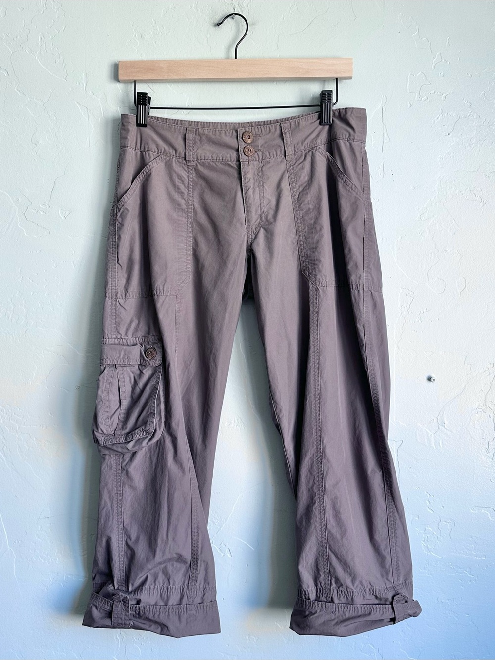 Patagonia Women's Cargo Capri Pants Size 6 Camping Hiking Outdoors Gorpcore